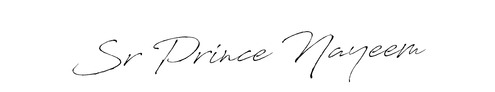 Make a beautiful signature design for name Sr Prince Nayeem. Use this online signature maker to create a handwritten signature for free. Sr Prince Nayeem signature style 6 images and pictures png