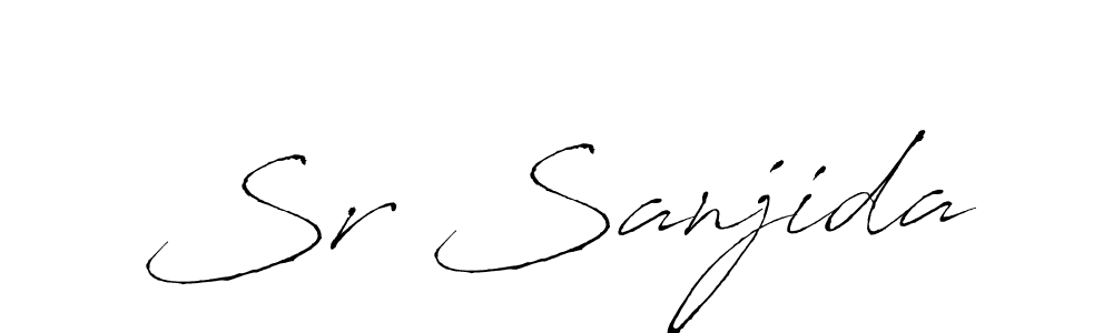 Once you've used our free online signature maker to create your best signature Antro_Vectra style, it's time to enjoy all of the benefits that Sr Sanjida name signing documents. Sr Sanjida signature style 6 images and pictures png