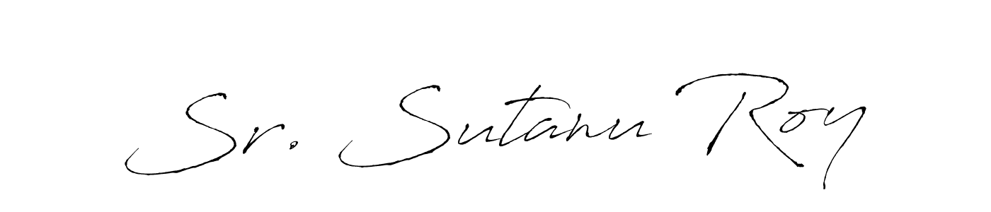 You can use this online signature creator to create a handwritten signature for the name Sr. Sutanu Roy. This is the best online autograph maker. Sr. Sutanu Roy signature style 6 images and pictures png