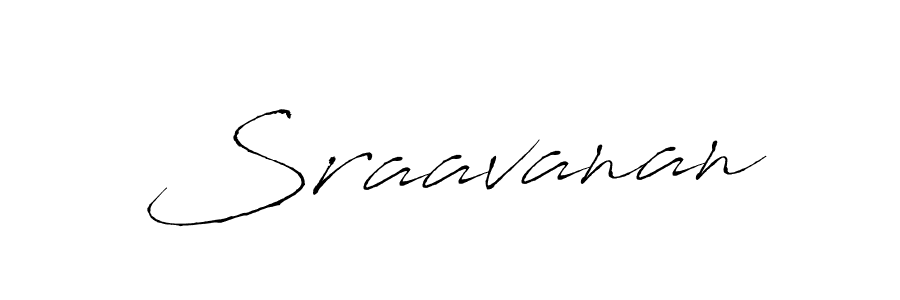 Create a beautiful signature design for name Sraavanan. With this signature (Antro_Vectra) fonts, you can make a handwritten signature for free. Sraavanan signature style 6 images and pictures png