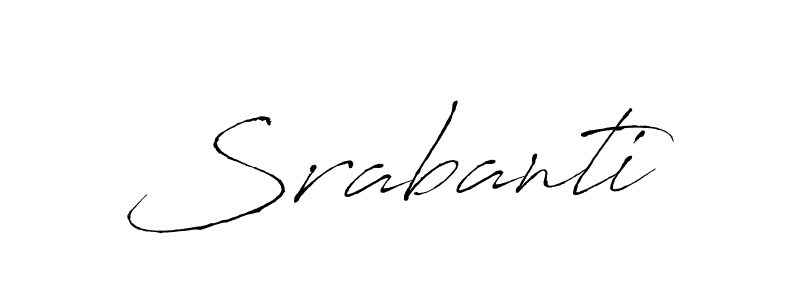 The best way (Antro_Vectra) to make a short signature is to pick only two or three words in your name. The name Srabanti include a total of six letters. For converting this name. Srabanti signature style 6 images and pictures png
