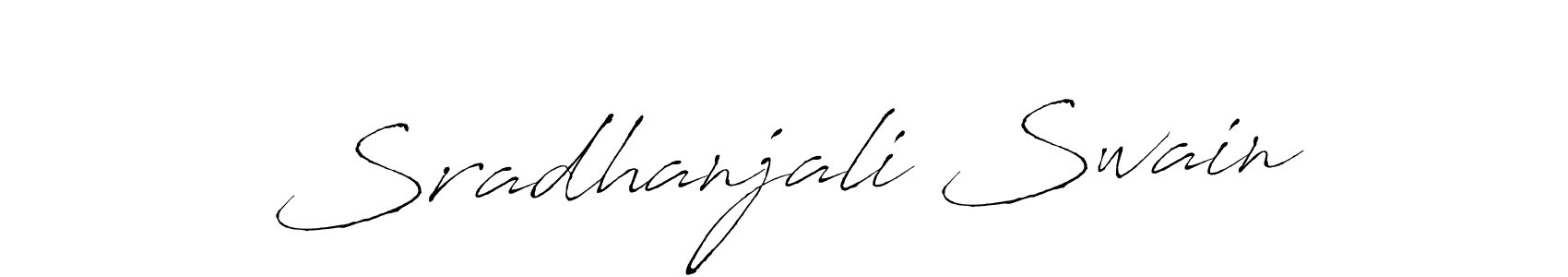 It looks lik you need a new signature style for name Sradhanjali Swain. Design unique handwritten (Antro_Vectra) signature with our free signature maker in just a few clicks. Sradhanjali Swain signature style 6 images and pictures png