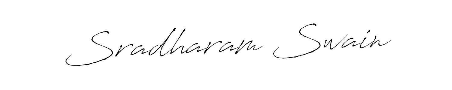 Make a beautiful signature design for name Sradharam Swain. Use this online signature maker to create a handwritten signature for free. Sradharam Swain signature style 6 images and pictures png