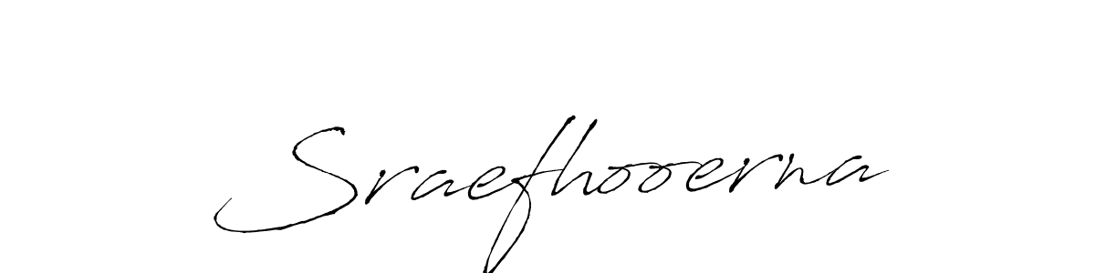 Sraefhooerna stylish signature style. Best Handwritten Sign (Antro_Vectra) for my name. Handwritten Signature Collection Ideas for my name Sraefhooerna. Sraefhooerna signature style 6 images and pictures png