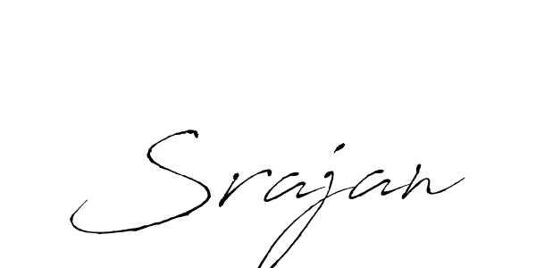 Make a beautiful signature design for name Srajan. Use this online signature maker to create a handwritten signature for free. Srajan signature style 6 images and pictures png