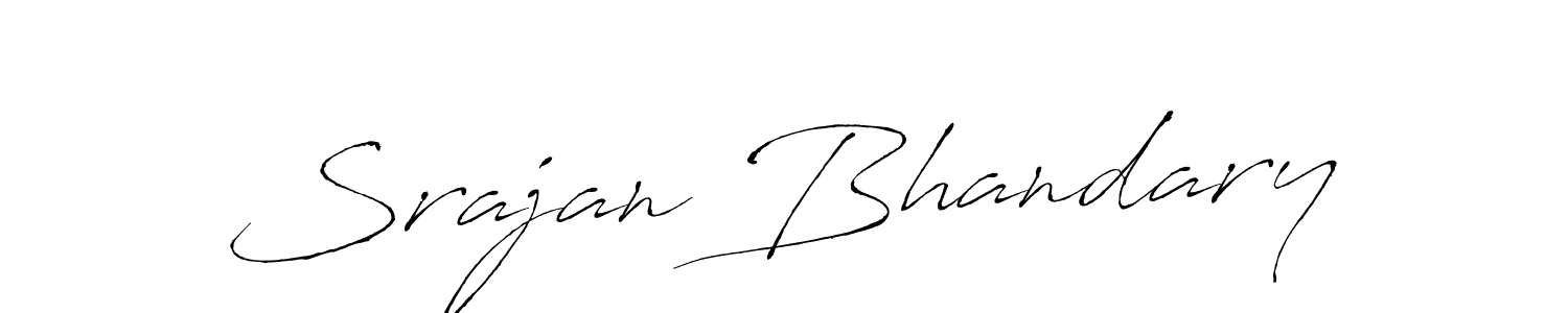 if you are searching for the best signature style for your name Srajan Bhandary. so please give up your signature search. here we have designed multiple signature styles  using Antro_Vectra. Srajan Bhandary signature style 6 images and pictures png