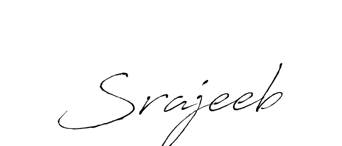 Use a signature maker to create a handwritten signature online. With this signature software, you can design (Antro_Vectra) your own signature for name Srajeeb. Srajeeb signature style 6 images and pictures png