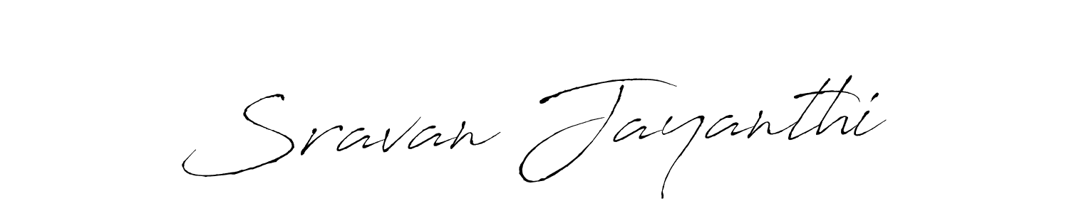Make a beautiful signature design for name Sravan Jayanthi. Use this online signature maker to create a handwritten signature for free. Sravan Jayanthi signature style 6 images and pictures png