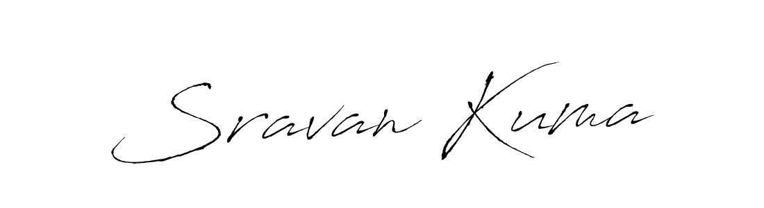 Use a signature maker to create a handwritten signature online. With this signature software, you can design (Antro_Vectra) your own signature for name Sravan Kuma. Sravan Kuma signature style 6 images and pictures png
