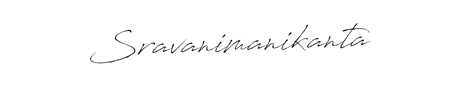 Create a beautiful signature design for name Sravanimanikanta. With this signature (Antro_Vectra) fonts, you can make a handwritten signature for free. Sravanimanikanta signature style 6 images and pictures png