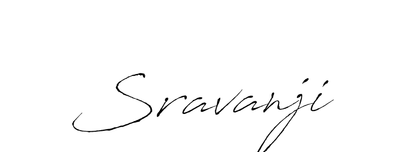 Sravanji stylish signature style. Best Handwritten Sign (Antro_Vectra) for my name. Handwritten Signature Collection Ideas for my name Sravanji. Sravanji signature style 6 images and pictures png