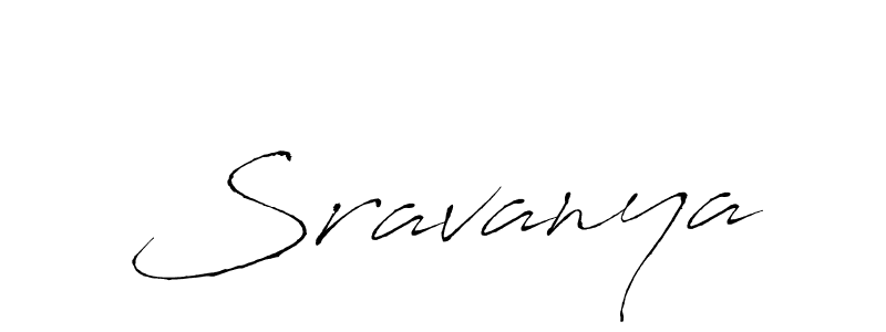 Make a beautiful signature design for name Sravanya. With this signature (Antro_Vectra) style, you can create a handwritten signature for free. Sravanya signature style 6 images and pictures png