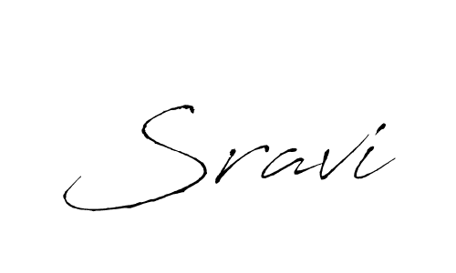 Design your own signature with our free online signature maker. With this signature software, you can create a handwritten (Antro_Vectra) signature for name Sravi. Sravi signature style 6 images and pictures png