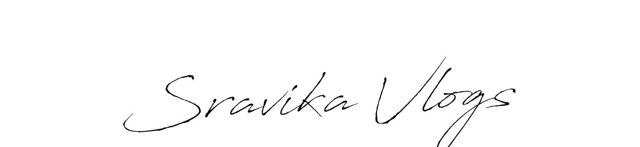 See photos of Sravika Vlogs official signature by Spectra . Check more albums & portfolios. Read reviews & check more about Antro_Vectra font. Sravika Vlogs signature style 6 images and pictures png