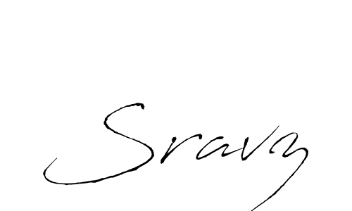 You should practise on your own different ways (Antro_Vectra) to write your name (Sravz) in signature. don't let someone else do it for you. Sravz signature style 6 images and pictures png