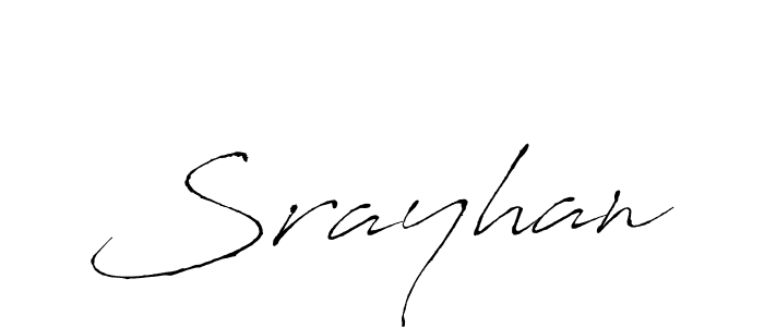 Make a short Srayhan signature style. Manage your documents anywhere anytime using Antro_Vectra. Create and add eSignatures, submit forms, share and send files easily. Srayhan signature style 6 images and pictures png