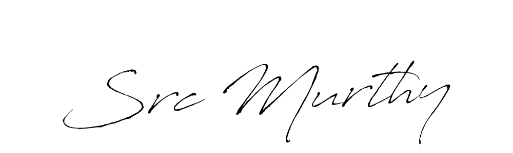 Design your own signature with our free online signature maker. With this signature software, you can create a handwritten (Antro_Vectra) signature for name Src Murthy. Src Murthy signature style 6 images and pictures png