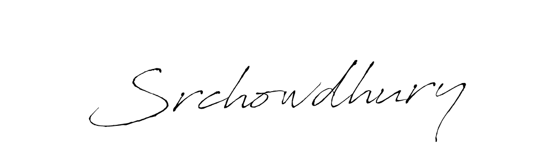 You should practise on your own different ways (Antro_Vectra) to write your name (Srchowdhury) in signature. don't let someone else do it for you. Srchowdhury signature style 6 images and pictures png