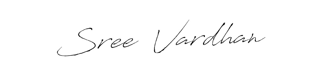 You can use this online signature creator to create a handwritten signature for the name Sree  Vardhan. This is the best online autograph maker. Sree  Vardhan signature style 6 images and pictures png