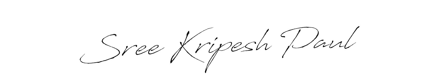 Make a short Sree Kripesh Paul signature style. Manage your documents anywhere anytime using Antro_Vectra. Create and add eSignatures, submit forms, share and send files easily. Sree Kripesh Paul signature style 6 images and pictures png