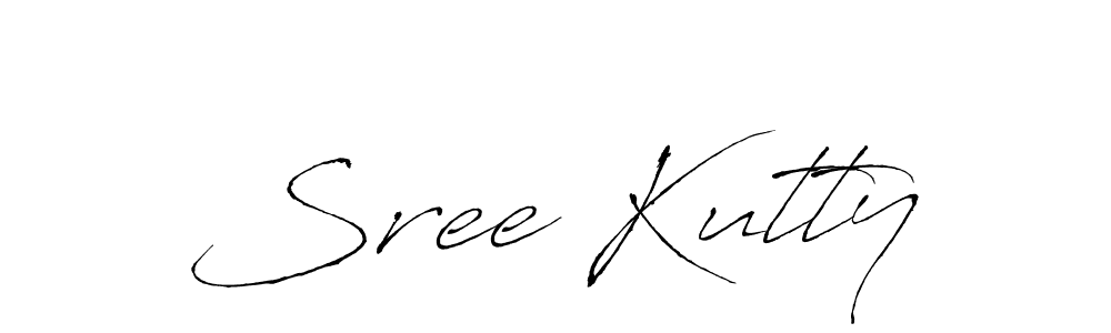 Also You can easily find your signature by using the search form. We will create Sree Kutty name handwritten signature images for you free of cost using Antro_Vectra sign style. Sree Kutty signature style 6 images and pictures png