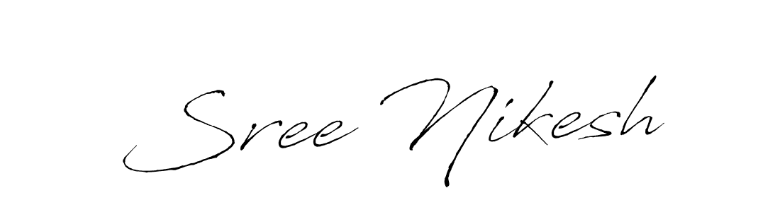 It looks lik you need a new signature style for name Sree Nikesh. Design unique handwritten (Antro_Vectra) signature with our free signature maker in just a few clicks. Sree Nikesh signature style 6 images and pictures png