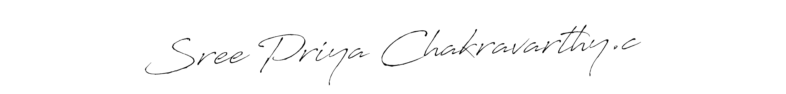 You can use this online signature creator to create a handwritten signature for the name Sree Priya Chakravarthy.c. This is the best online autograph maker. Sree Priya Chakravarthy.c signature style 6 images and pictures png