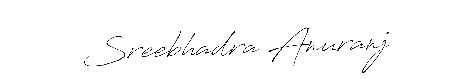 How to Draw Sreebhadra Anuranj signature style? Antro_Vectra is a latest design signature styles for name Sreebhadra Anuranj. Sreebhadra Anuranj signature style 6 images and pictures png
