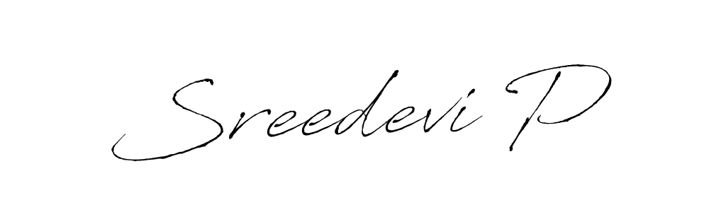 It looks lik you need a new signature style for name Sreedevi P. Design unique handwritten (Antro_Vectra) signature with our free signature maker in just a few clicks. Sreedevi P signature style 6 images and pictures png