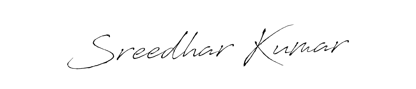 You should practise on your own different ways (Antro_Vectra) to write your name (Sreedhar Kumar) in signature. don't let someone else do it for you. Sreedhar Kumar signature style 6 images and pictures png