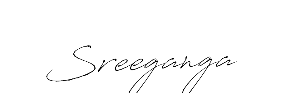 if you are searching for the best signature style for your name Sreeganga. so please give up your signature search. here we have designed multiple signature styles  using Antro_Vectra. Sreeganga signature style 6 images and pictures png