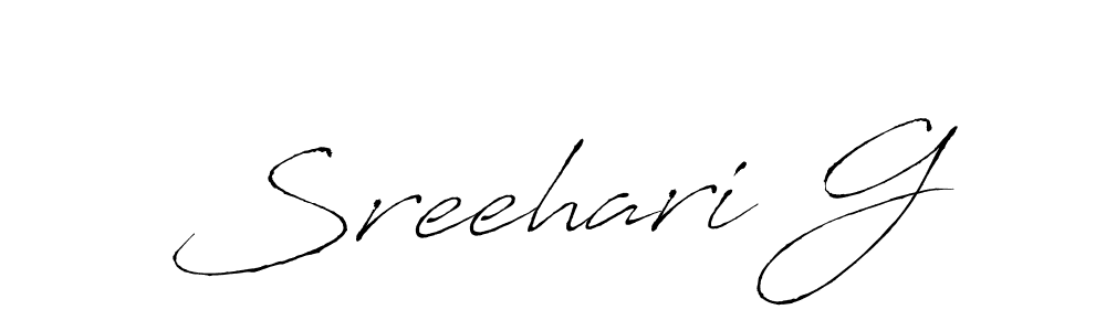 Make a beautiful signature design for name Sreehari G. Use this online signature maker to create a handwritten signature for free. Sreehari G signature style 6 images and pictures png