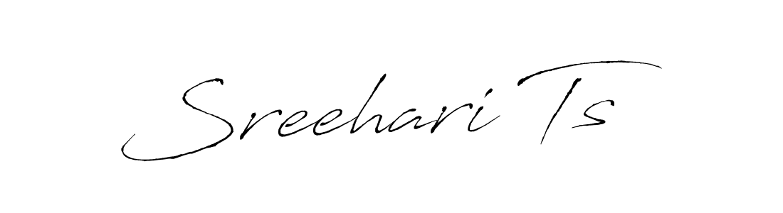 Sreehari Ts stylish signature style. Best Handwritten Sign (Antro_Vectra) for my name. Handwritten Signature Collection Ideas for my name Sreehari Ts. Sreehari Ts signature style 6 images and pictures png