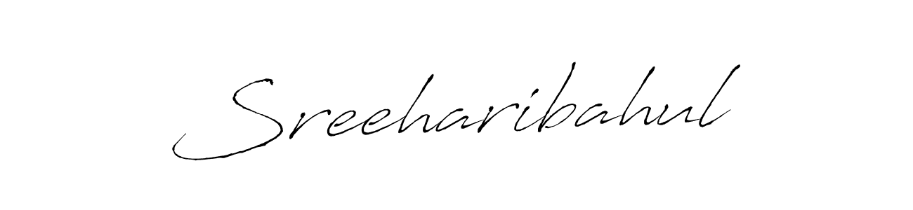 The best way (Antro_Vectra) to make a short signature is to pick only two or three words in your name. The name Sreeharibahul include a total of six letters. For converting this name. Sreeharibahul signature style 6 images and pictures png