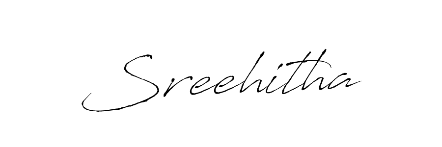 Make a beautiful signature design for name Sreehitha. With this signature (Antro_Vectra) style, you can create a handwritten signature for free. Sreehitha signature style 6 images and pictures png