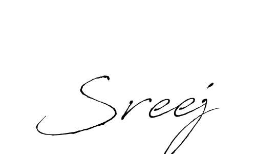 Also we have Sreej name is the best signature style. Create professional handwritten signature collection using Antro_Vectra autograph style. Sreej signature style 6 images and pictures png