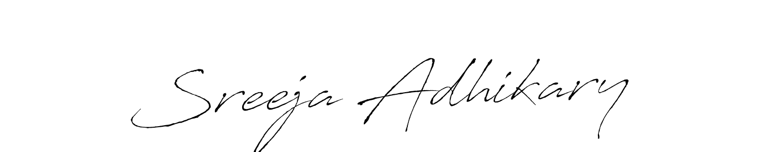 Make a beautiful signature design for name Sreeja Adhikary. Use this online signature maker to create a handwritten signature for free. Sreeja Adhikary signature style 6 images and pictures png