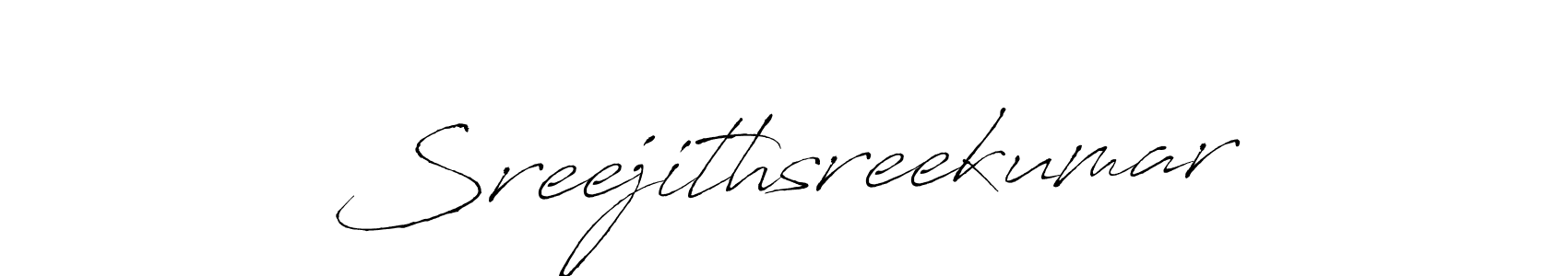 Sreejithsreekumar stylish signature style. Best Handwritten Sign (Antro_Vectra) for my name. Handwritten Signature Collection Ideas for my name Sreejithsreekumar. Sreejithsreekumar signature style 6 images and pictures png