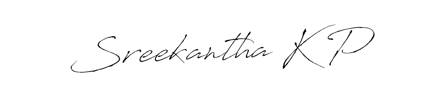 Also we have Sreekantha K P name is the best signature style. Create professional handwritten signature collection using Antro_Vectra autograph style. Sreekantha K P signature style 6 images and pictures png
