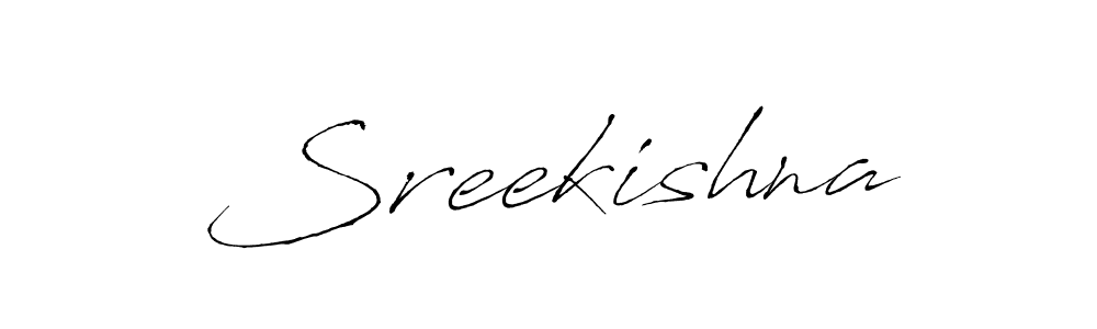 Create a beautiful signature design for name Sreekishna. With this signature (Antro_Vectra) fonts, you can make a handwritten signature for free. Sreekishna signature style 6 images and pictures png
