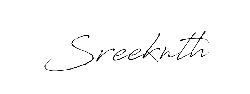 Make a beautiful signature design for name Sreeknth. Use this online signature maker to create a handwritten signature for free. Sreeknth signature style 6 images and pictures png