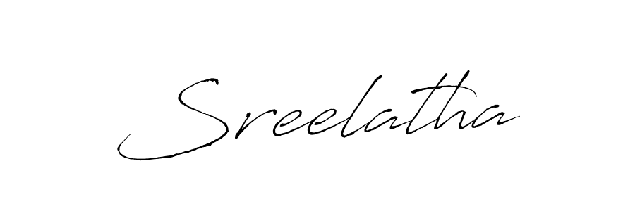 Make a short Sreelatha signature style. Manage your documents anywhere anytime using Antro_Vectra. Create and add eSignatures, submit forms, share and send files easily. Sreelatha signature style 6 images and pictures png