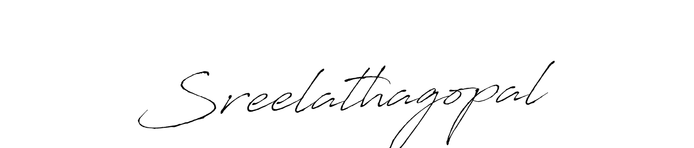 It looks lik you need a new signature style for name Sreelathagopal. Design unique handwritten (Antro_Vectra) signature with our free signature maker in just a few clicks. Sreelathagopal signature style 6 images and pictures png