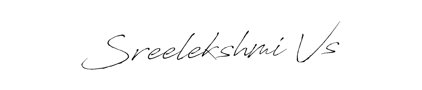 if you are searching for the best signature style for your name Sreelekshmi Vs. so please give up your signature search. here we have designed multiple signature styles  using Antro_Vectra. Sreelekshmi Vs signature style 6 images and pictures png