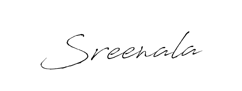 Antro_Vectra is a professional signature style that is perfect for those who want to add a touch of class to their signature. It is also a great choice for those who want to make their signature more unique. Get Sreenala name to fancy signature for free. Sreenala signature style 6 images and pictures png