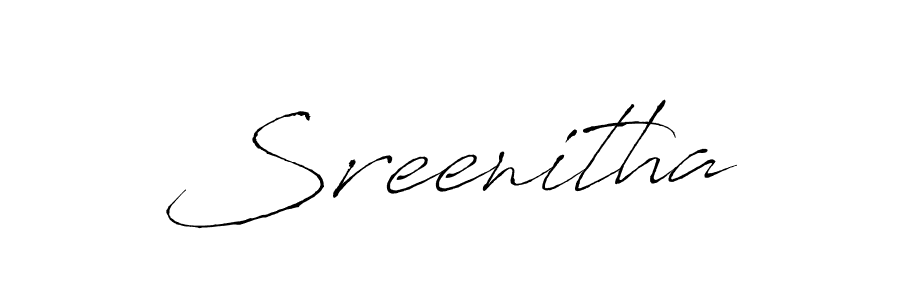 if you are searching for the best signature style for your name Sreenitha. so please give up your signature search. here we have designed multiple signature styles  using Antro_Vectra. Sreenitha signature style 6 images and pictures png