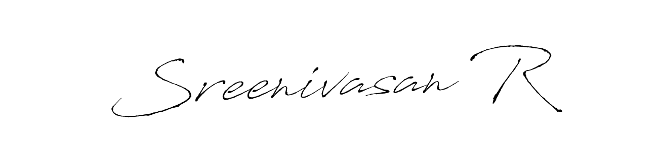 How to Draw Sreenivasan R signature style? Antro_Vectra is a latest design signature styles for name Sreenivasan R. Sreenivasan R signature style 6 images and pictures png