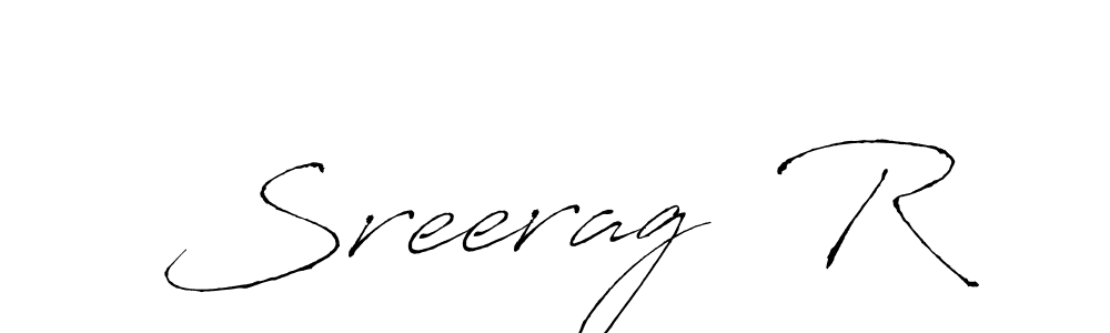 Antro_Vectra is a professional signature style that is perfect for those who want to add a touch of class to their signature. It is also a great choice for those who want to make their signature more unique. Get Sreerag  R name to fancy signature for free. Sreerag  R signature style 6 images and pictures png