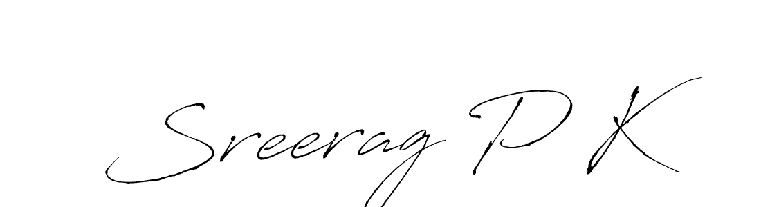 Similarly Antro_Vectra is the best handwritten signature design. Signature creator online .You can use it as an online autograph creator for name Sreerag P K. Sreerag P K signature style 6 images and pictures png
