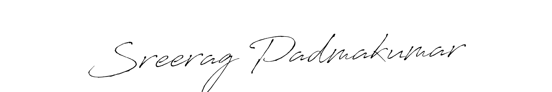 Make a beautiful signature design for name Sreerag Padmakumar. Use this online signature maker to create a handwritten signature for free. Sreerag Padmakumar signature style 6 images and pictures png